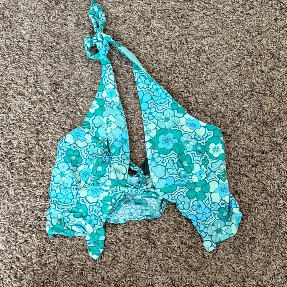 Floral Halter Top